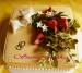 Svatební hlavní dort k mini dortíčkům 1