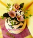 Váza s kalami-detal květin